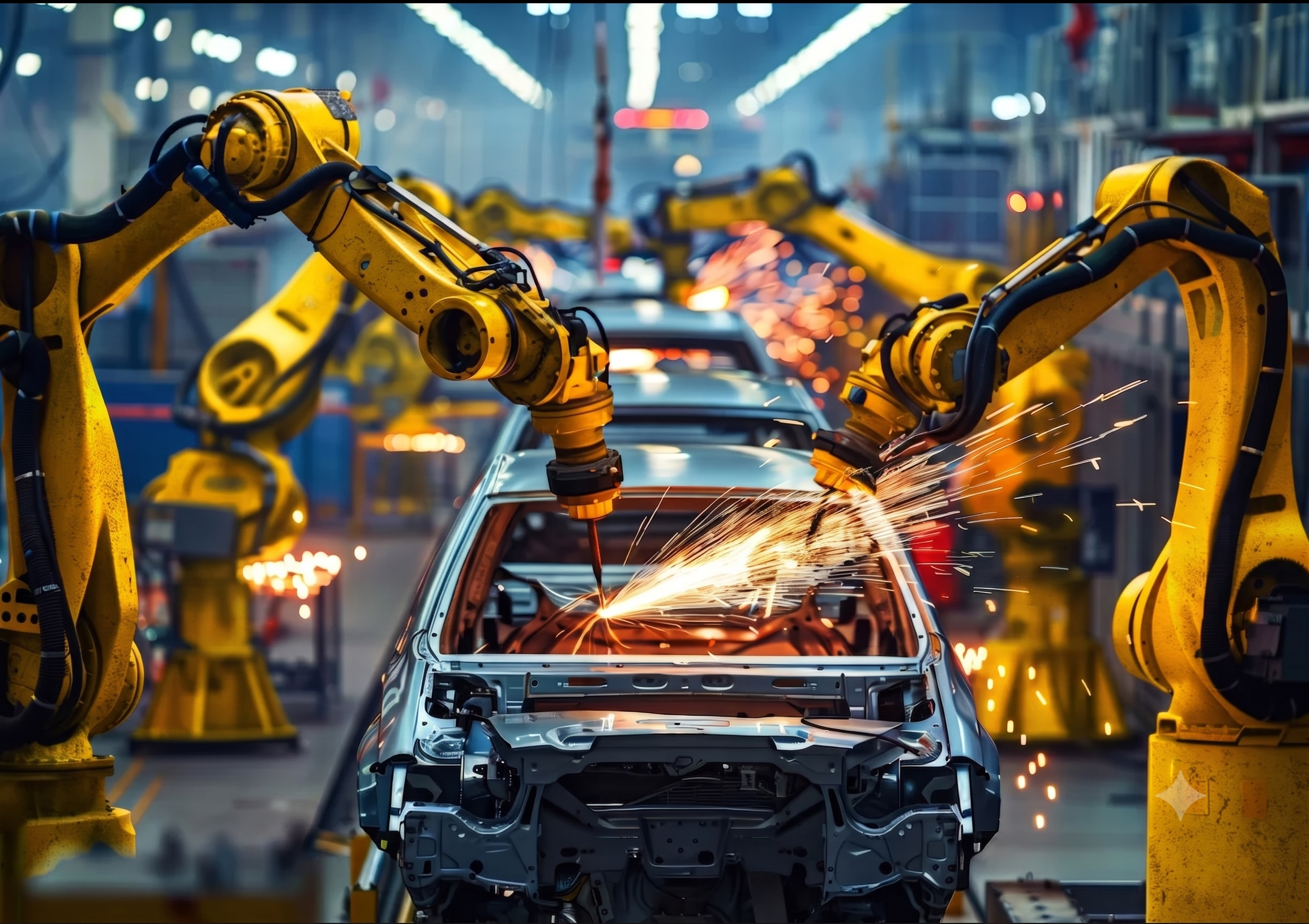 Cellule robotisée industrielle Fanuc